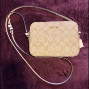 Coach signature mini camera bag